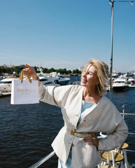 Провели бранч в яхт-клубе Петербурга с брендом Formula Dr. Lyuter